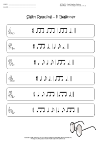sight reading rhythm