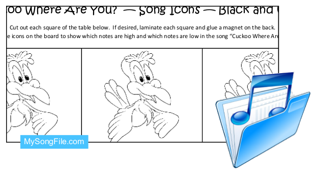 Cuckoo Where Are You (Song Icons)