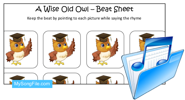 A Wise Old Owl (Beat Sheet Colour)