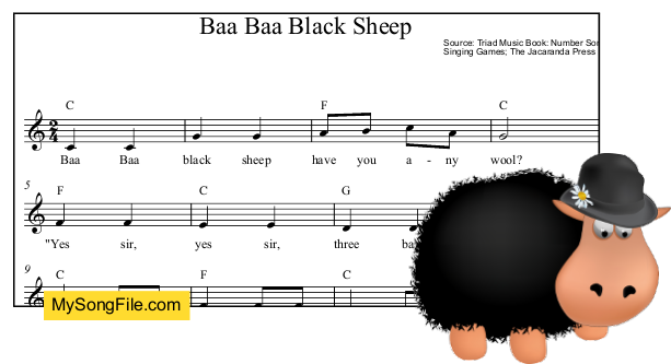 Baa Baa Black Sheep