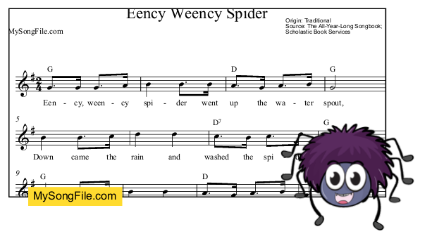 Eency Weency Spider