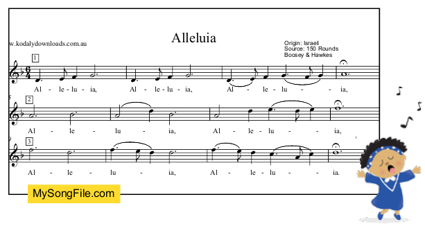 Alleluia (6/4)