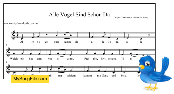 Alle Vogel Sind Schon Da