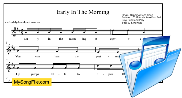 Early In The Morning