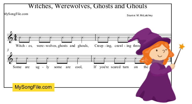 Witches Werewolves Ghosts and Ghouls