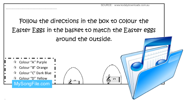 Easter Egg (Stave Reading)