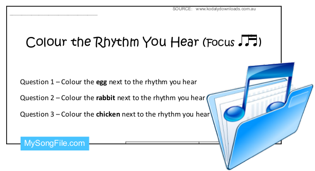 Easter (Colour the Rhythm You Hear Focus ti-tika)