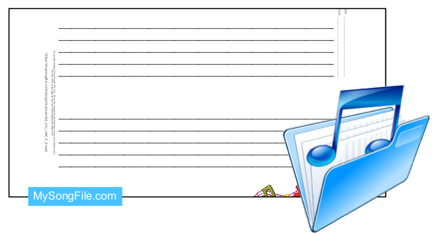 Manuscript (No Clef 2 lines)