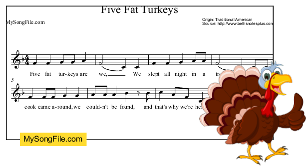 Five Fat Turkeys