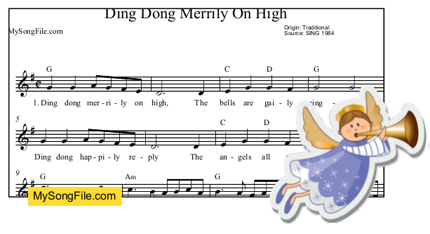 Ding Dong Merrily On High