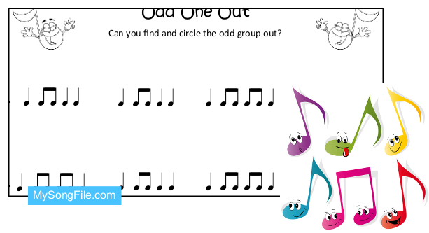 Music ta and ti-ti (Odd One Out)