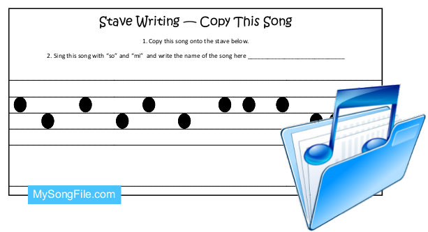 Swinging High (Stave Writing-Copy This Song)