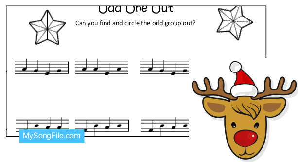 Christmas so, mi and la (Odd One Out)