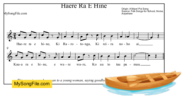 Haere Ra E Hine