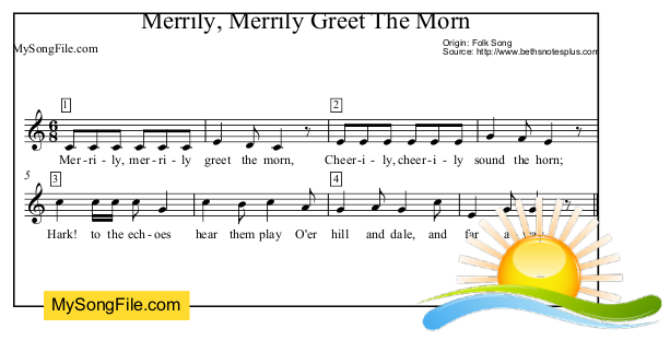 Merrily Merrily Greet The Morn
