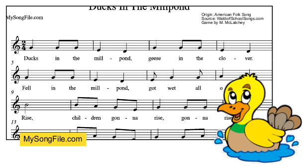 Ducks In The Millpond