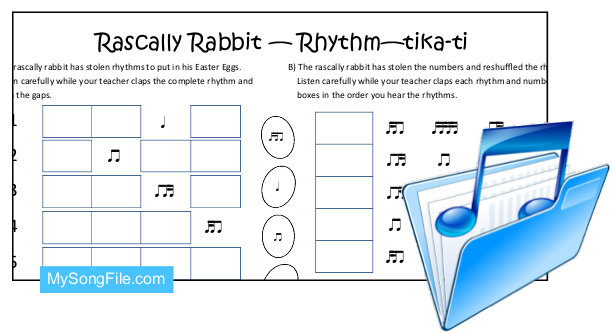 Easter tika-ti (Rhythmic Dictation)